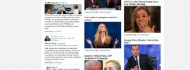 Huff Post-front page